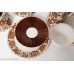 Porcelāna kafijas servīze "Vita", 5 personām, tases, cukurtrauks, kafijas kanna, krejuma trauks RPR  